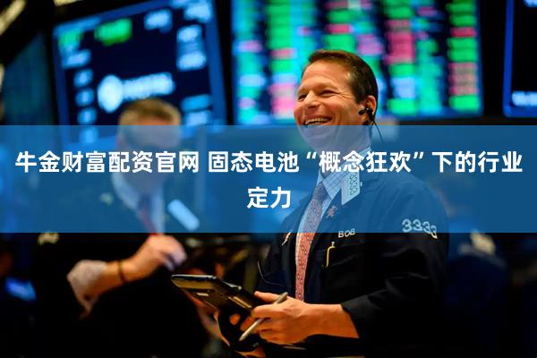 牛金财富配资官网 固态电池“概念狂欢”下的行业定力